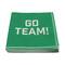 24 Packs: 20 ct. (480 total) Green Go Team Paper Beverage Napkins by Celebrate It™